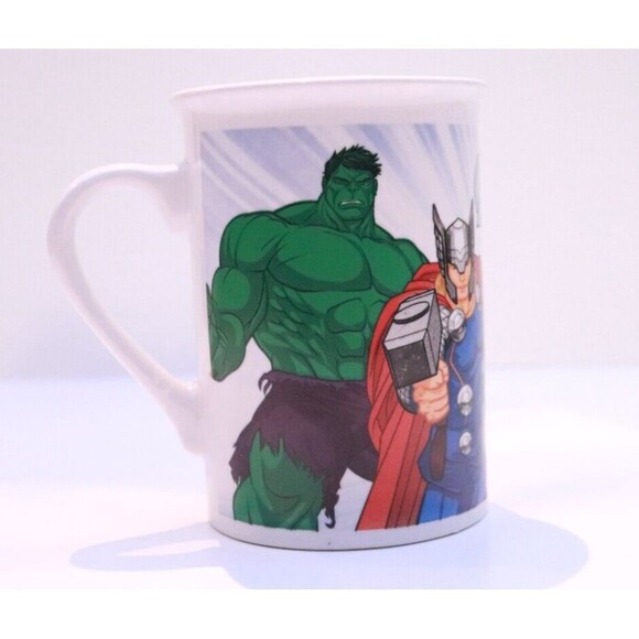 Marvel Comics Avengers 2013 Coffee‎ Mug Hulk Iron Man Thor Captain America VTG - Picture 3 of 6